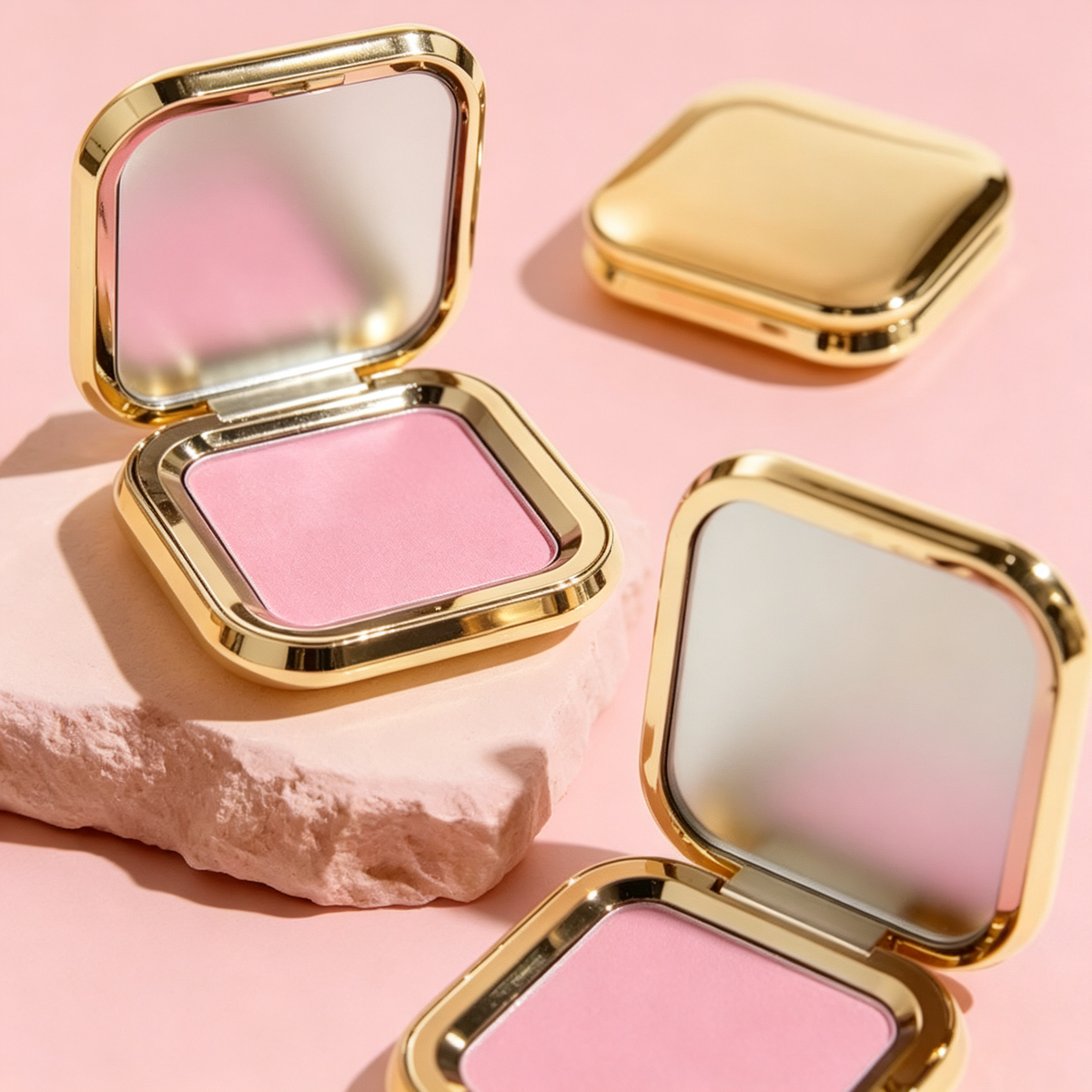 🌸 Luxury Blush | Silky Pressed Powder | Daily Makeup | Beauty Lovers | Rosy Soft Glow